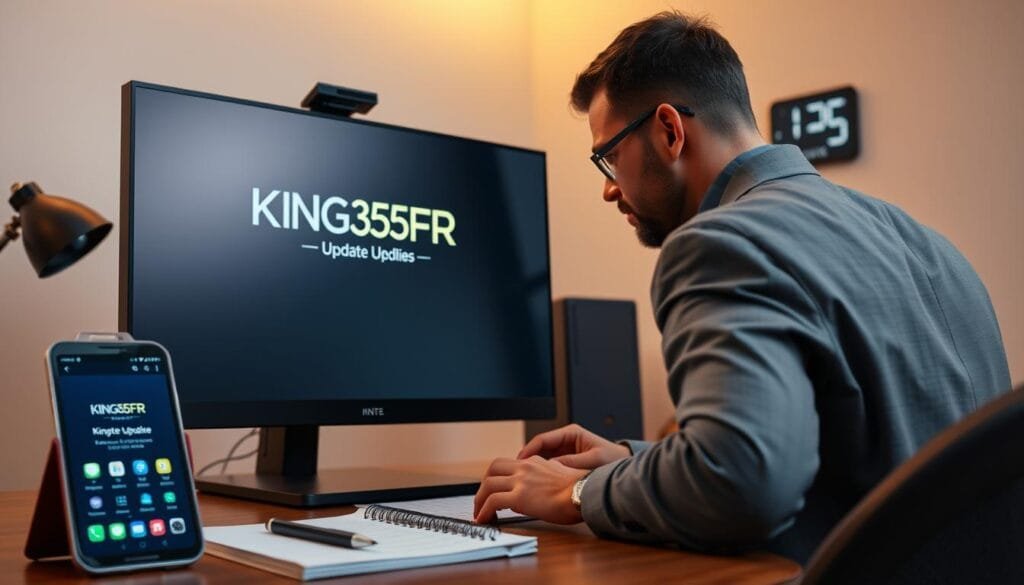 comment faire la mise à jour king365tv v2 vers v3​