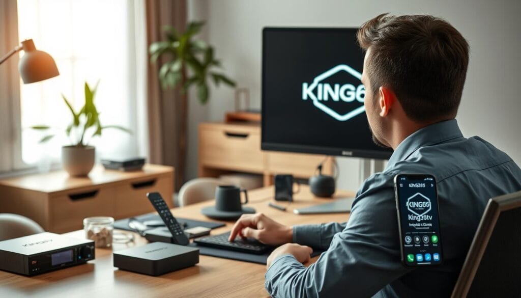 comment installer king365tv​